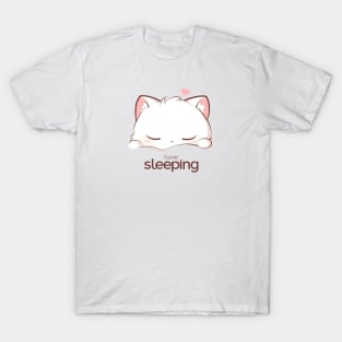 Cat I love sleeping T-Shirt